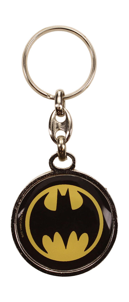 SD toys, Keyring Round Metal Logo Batman Universe DC