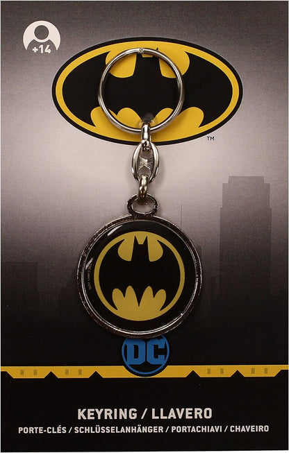 SD toys, Keyring Round Metal Logo Batman Universe DC
