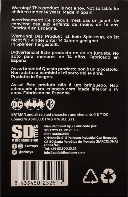 SD toys, Keyring Round Metal Logo Batman Universe DC