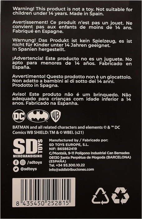 SD toys, Keyring Round Metal Logo Batman Universe DC