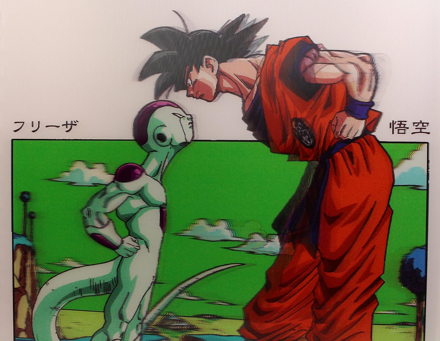 REDSTRING - 3D Dragon Ball Z Frieza Vs Goku Notebook, Multicolor (RS531136)