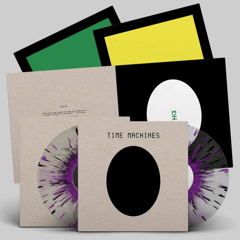 Time Machines - Purple/black Splatter