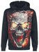 Spiral - Skull Blast - Split Zip Hoody Black - M