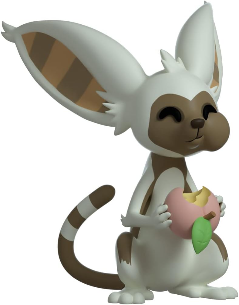 Momo Vinyl Figure, 3.4" Momo from Avatar The Last Airbender, High Detailed Collectible Figure - Youtooz Avatar The Last Airbender Collection, Brown,white,peach