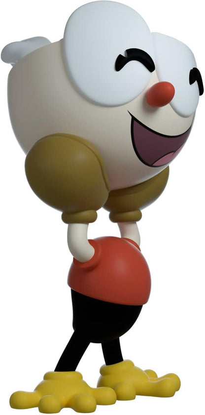 Youtooz Cuphead The Cuphead Show! Edition, 4.6" Vinyl Figure Collectible Cuphead Figure from The Cuphead Show! by Youtooz Cuphead Collection, White