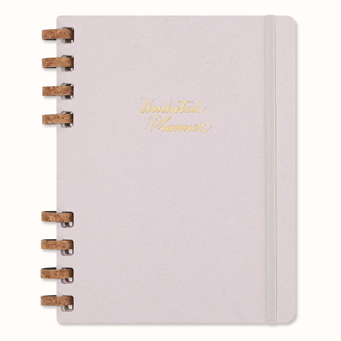 Moleskine Undated Planner, 12-Month Spiral Planner with Hard Cover, Size XL 20 x 25 cm