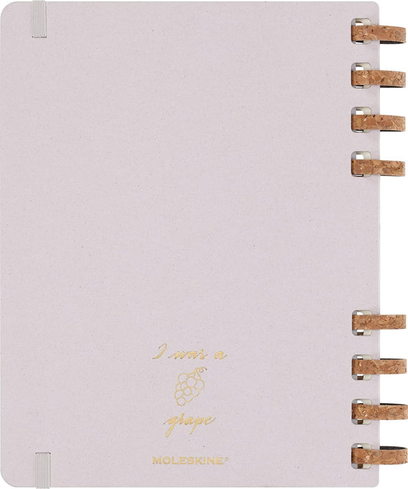 Moleskine Undated Planner, 12-Month Spiral Planner with Hard Cover, Size XL 20 x 25 cm