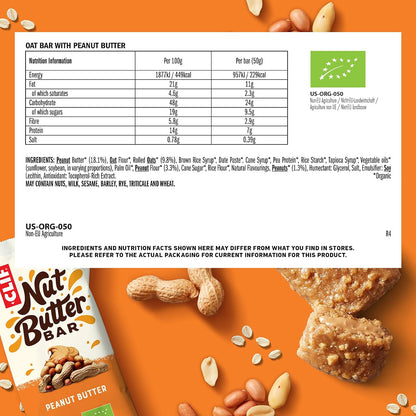 Clif Nutbutter Peanut 12Pc