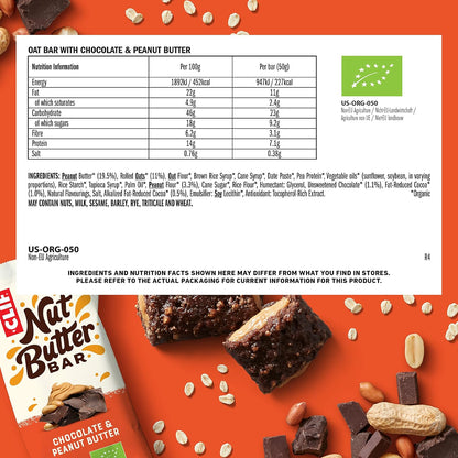 Clif Nutbutter Choc Peanut 12Pc