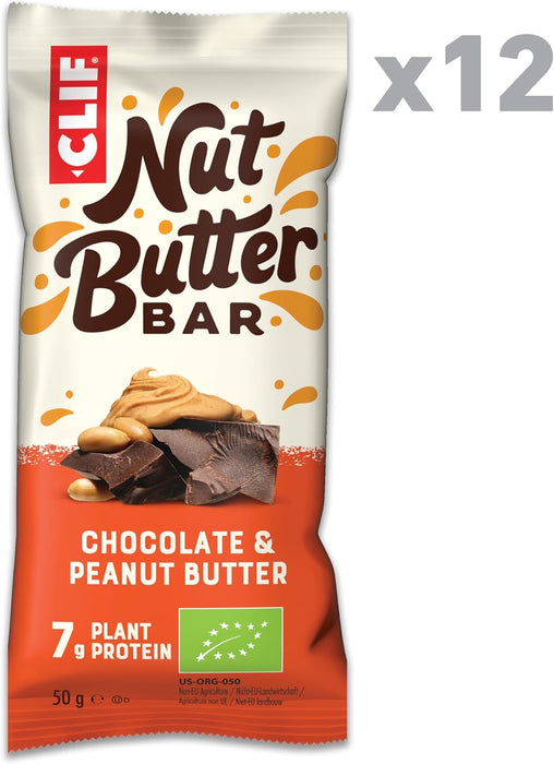 Clif Nutbutter Choc Peanut 12Pc
