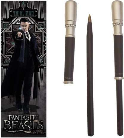 Percival Graves 18Cm Zauberstab & Lesezeichen Stift