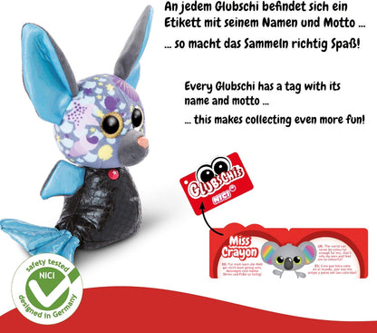 Nici 46824 GLUBSCHIS Cuddly Toy Mermaid Bat Laguna-Lu 15cm Laguna-Lu Bat 15 cm