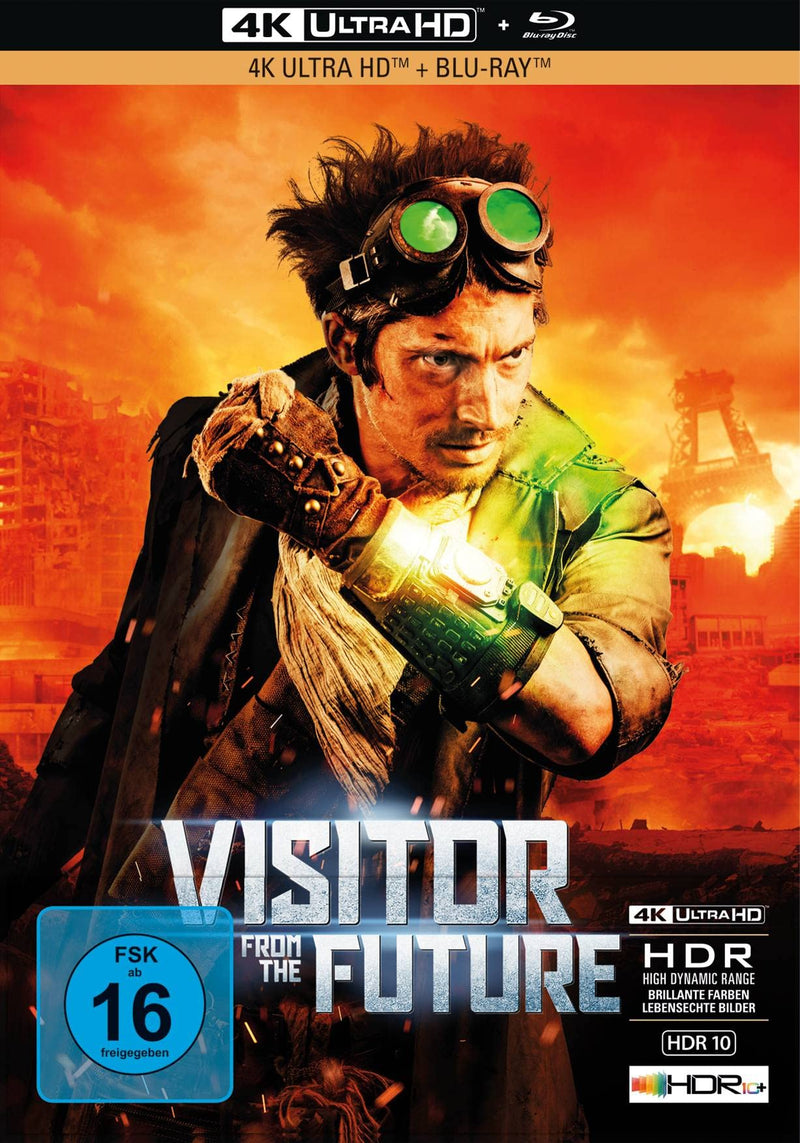 DESCRAQUES, FRANÇOIS - VISITOR FROM THE FUTURE - LIMITED MEDIABOOK