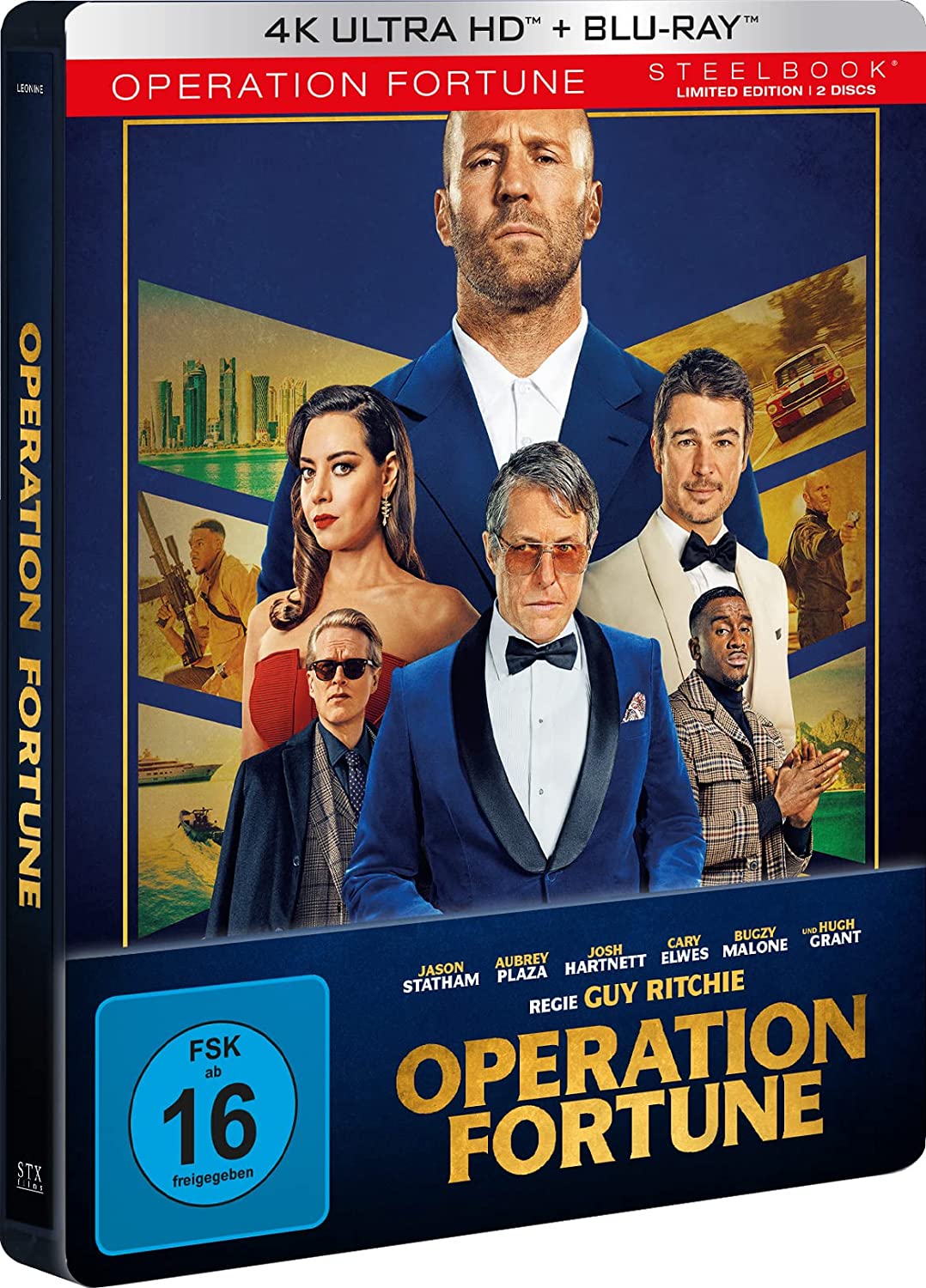 Operation Fortune - Limitiertes Steelbook (4K Ultra HD) (+ Blu-ray