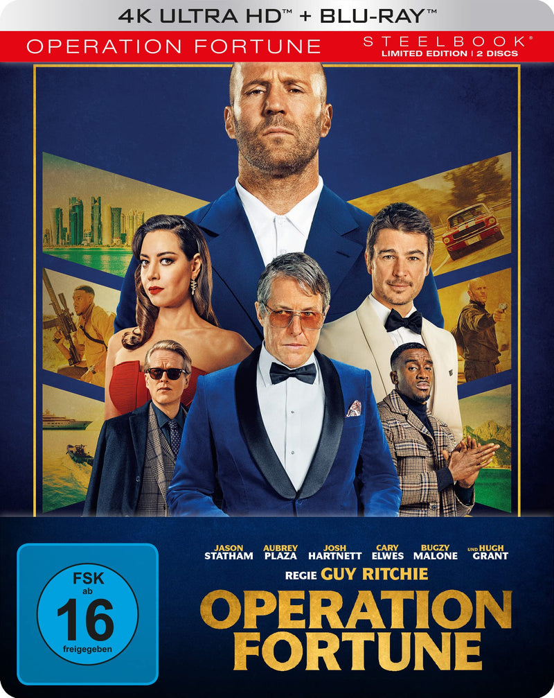 Operation Fortune - Limitiertes Steelbook (4K Ultra HD) (+ Blu-ray