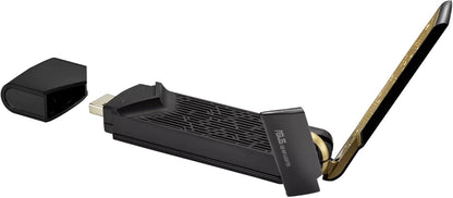 ASUSTEK - WRLS/NETWORKING USB-AX56 AX1800 W/O STAND USB-CLIENTS (WI-FI/BLUETOOTH) Without base