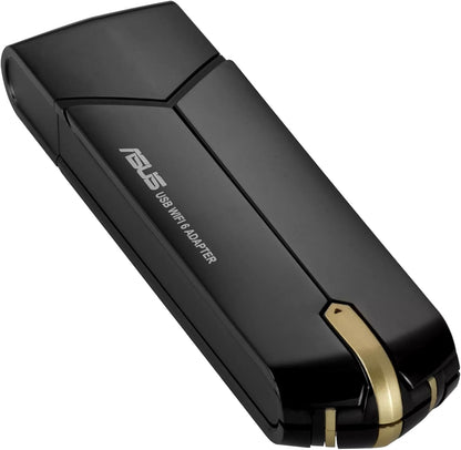 ASUSTEK - WRLS/NETWORKING USB-AX56 AX1800 W/O STAND USB-CLIENTS (WI-FI/BLUETOOTH) Without base