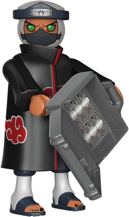 PLAYMOBIL Naruto Shippuden 71102 Kakuzu con Il Tipico Cappotto Nero con Nuvole Eosse e la Valigia, per Grandi e Piccoli Appassionati di Manga e Anime, 5 Pezzi, dai 5 Anni in su