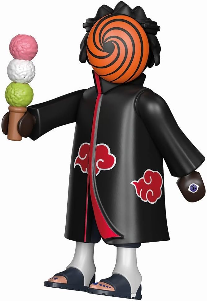 Playmobil 71101 Naruto: Tobi Figure Set, Naruto Shippuden Anime Collectors Figure, Playset Suitable for Children and fans 5+ years