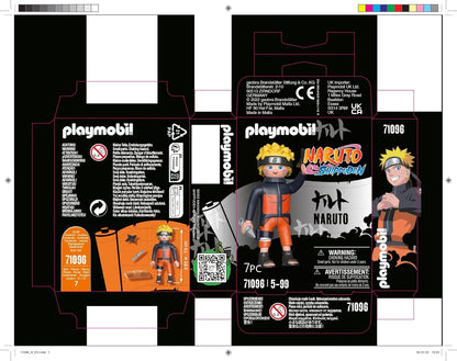 Playmobil 71096 Naruto Shippuden Figure Set, Anime Collectors Figure, Playset Suitable for Children and fans 5+ years