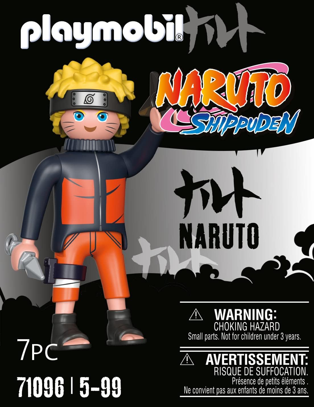 Playmobil 71096 Naruto Shippuden Figure Set, Anime Collectors Figure, Playset Suitable for Children and fans 5+ years