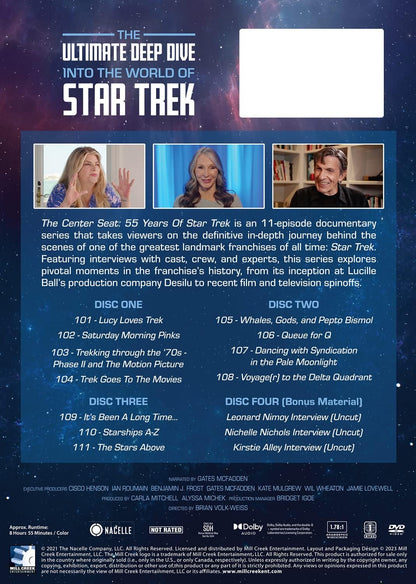 The Center Seat: 55 Years of Star Trek