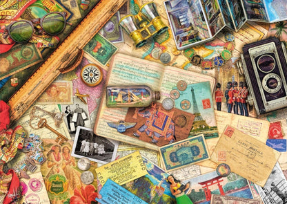 Schmidt | Aimee Stewart: Travel Memories (1,000 pieces) | Jigsaw Puzzle | Ages 12+
