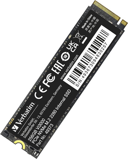 Verbatim Vi3000 PCIe NVMe M.2 SSD 256GB