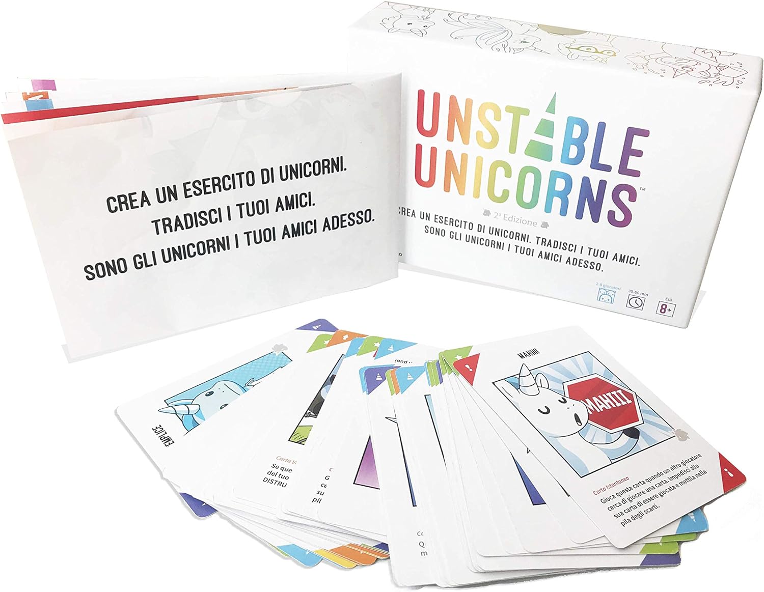 Asmodee - Unstable Unicorns - Gioco da Tavolo Edizione in Italiano (8567 ASMODEE ITALIA)