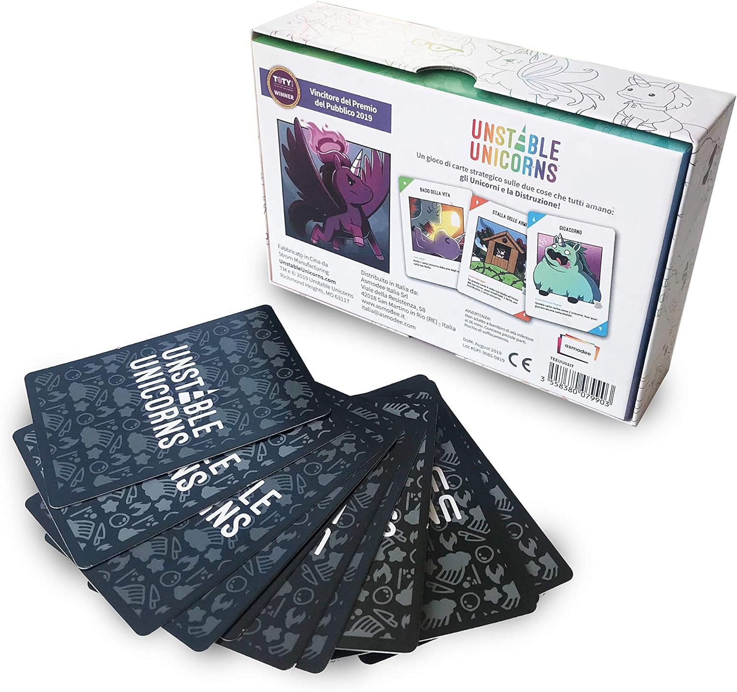 Asmodee - Unstable Unicorns - Gioco da Tavolo Edizione in Italiano (8567 ASMODEE ITALIA)