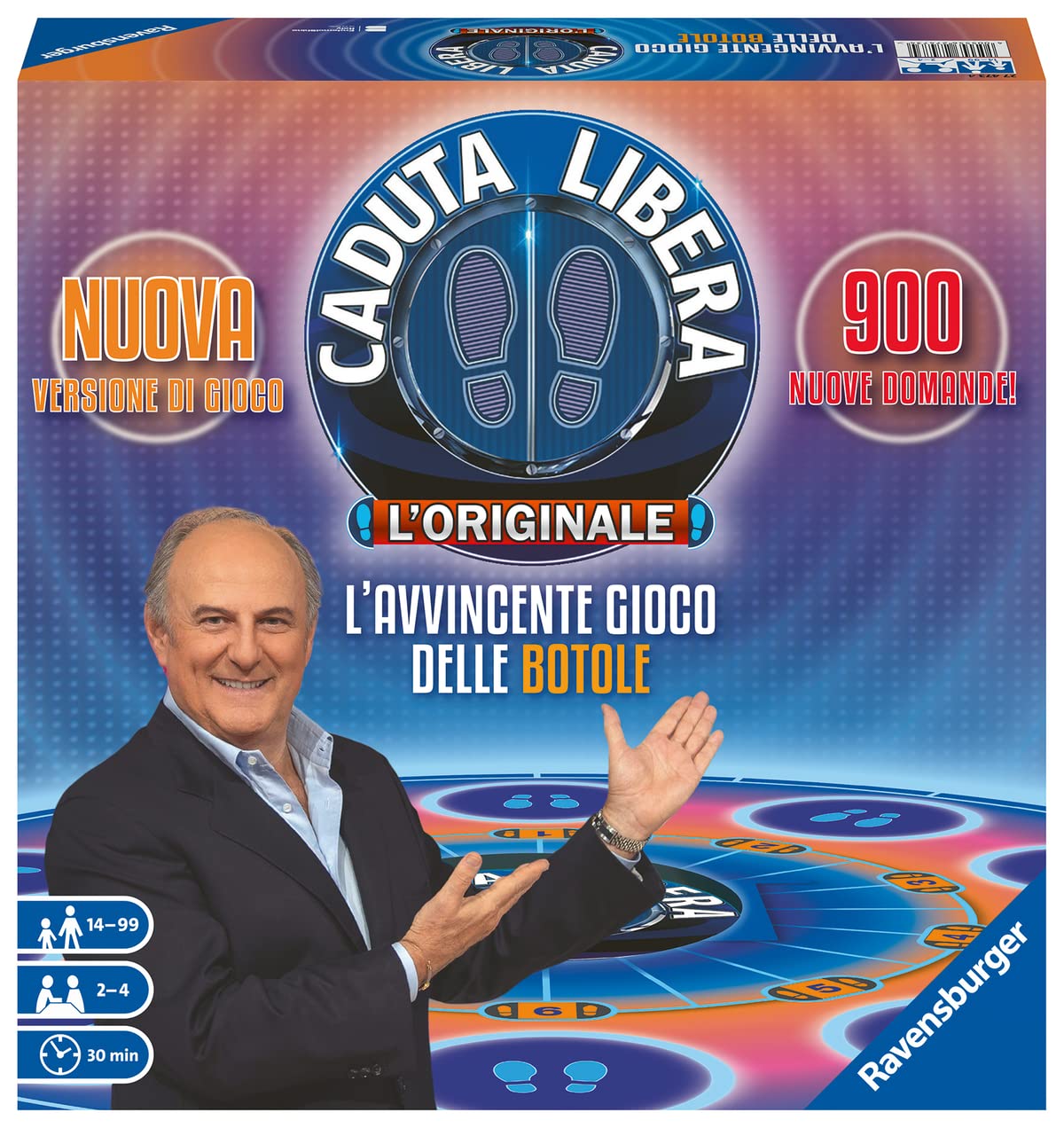 Ravensburger - Caduta Libera nuova edizione Gioco di Società, 2-4 giocatori, 14+ Anni