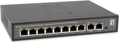 10-Port Fast Ethernet Poe