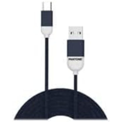 Celly PTTC0015N Pantone Type-C Cable, 2.4A Output, 1m Length