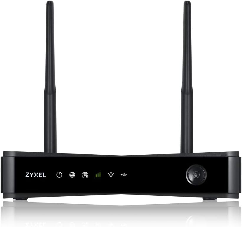 Zyxel 4G LTE-A 300Mbps Indoor Router with Nebula Cloud Management | Dual-Wan Failover| Share AC1200 WiFi to 32 devices | Plug and surf