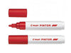 Pilot Pintor Medium Line Bullet Paint Marker 4.5mm Tip- Red (Pack of 6)