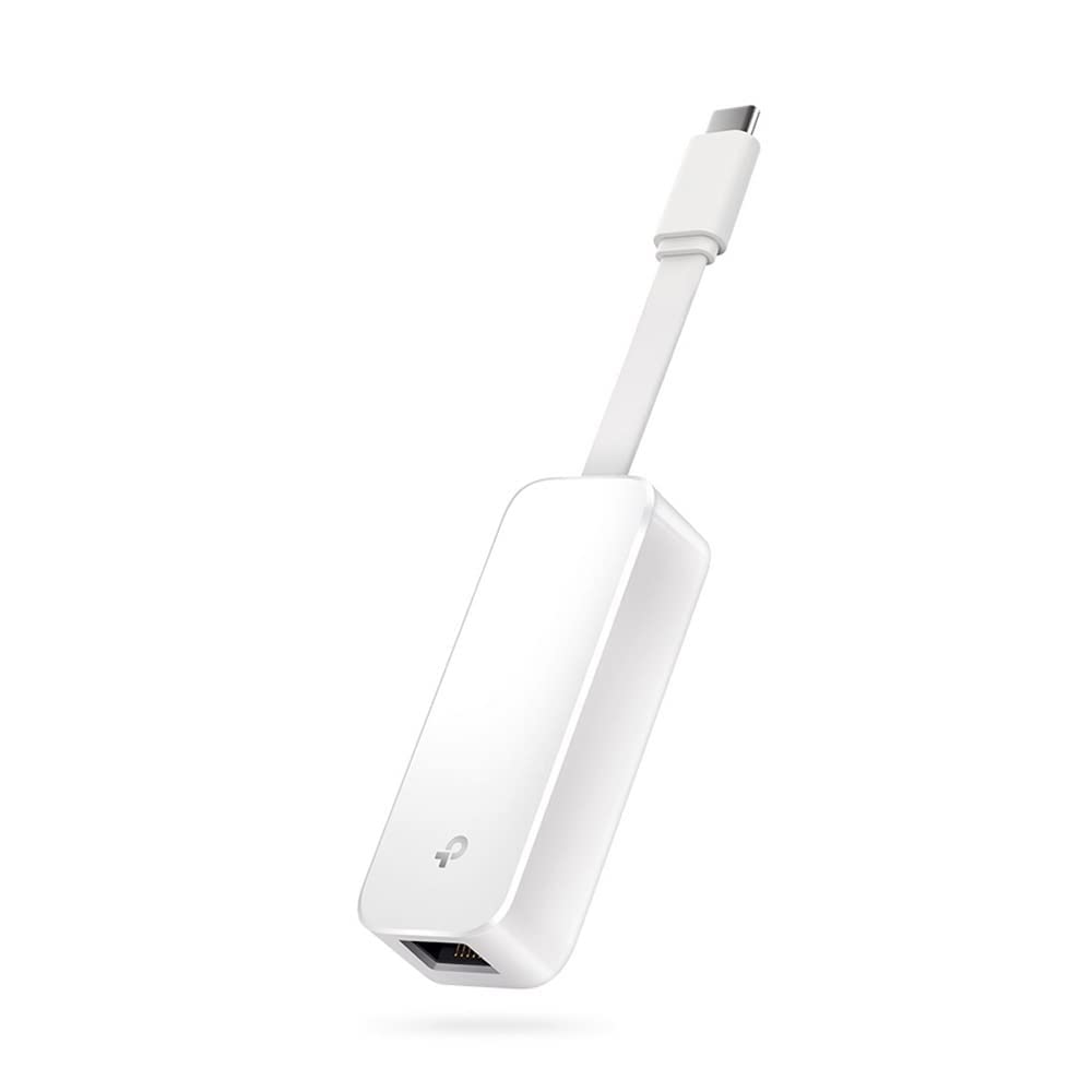 TP-Link UE300C USB-C to Ethernet Adapter, Gigabit Port 10/100/1000Mpbs, USB 3.0, Plug & Play, Ultra Compact, Compatible with Windows, MacOS, Linux, Chrome OS