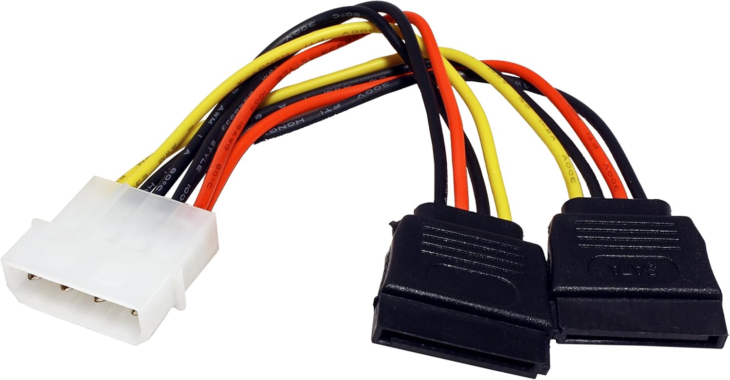 Roline 11.03.1050 – CABLE (Male/Female, Molex (4-Pin), Black, Red, White, Yellow