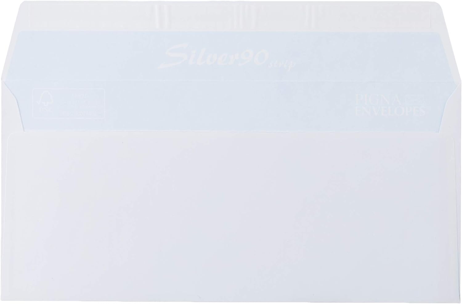 Pigna Edera Blanco sobre – Sobres (Blanco, 90 g/m2, 110 mm, 23 cm