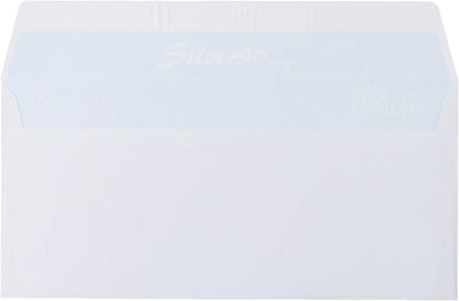 Pigna Edera Blanco sobre – Sobres (Blanco, 90 g/m2, 110 mm, 23 cm