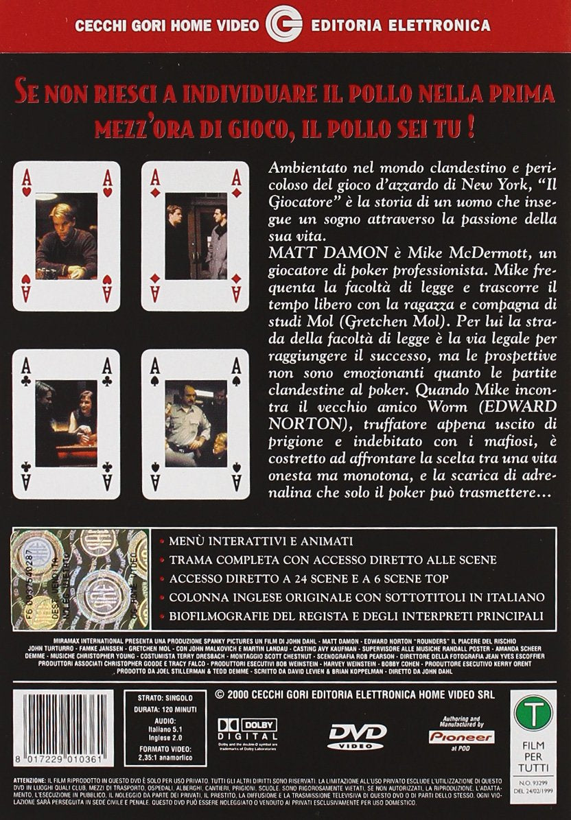 Il giocatore - Rounders