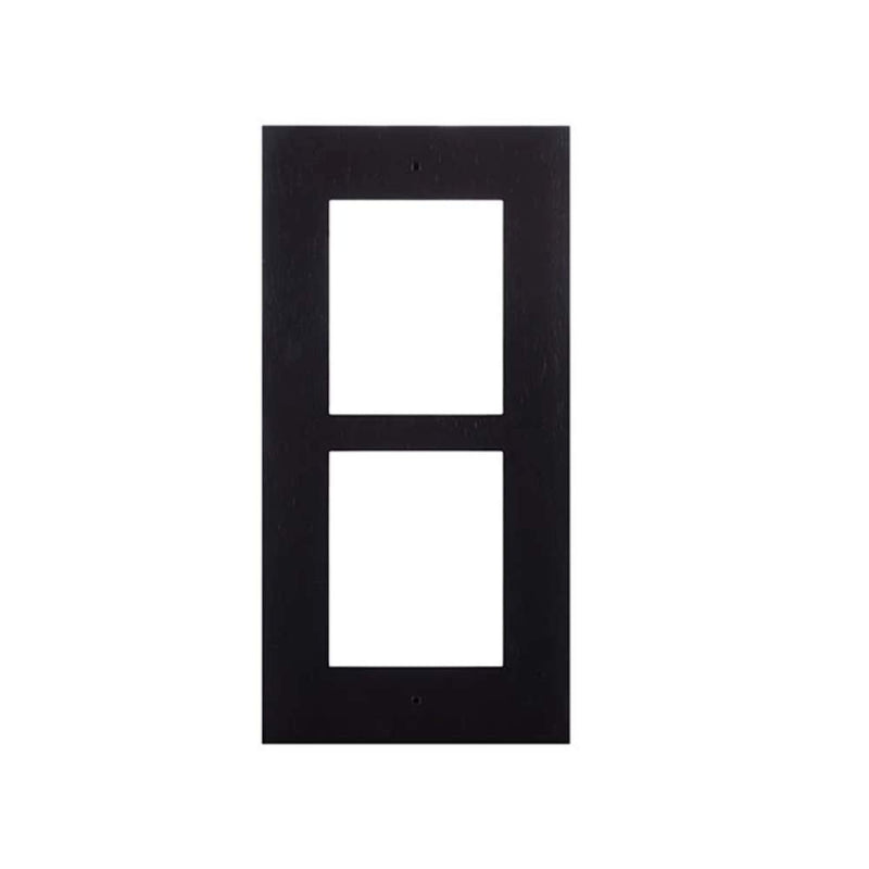 Ver Frame For Flush Ins 2 Mod Black
