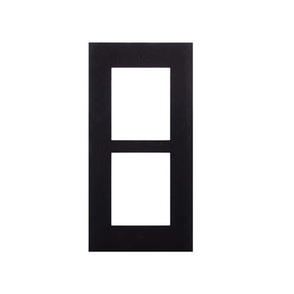 Ver Frame For Flush Ins 2 Mod Black