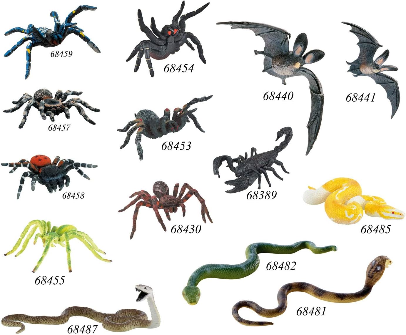 Bullyland 68458 Tierfigur Figure Animal World-Velvet Spider, Multicoloured