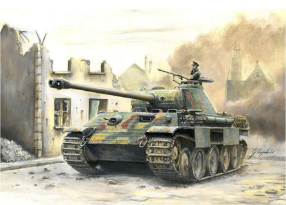 Italeri 510015752 1: 56, 28 mm German SdKfz. 171 Panther Ausf. A Vehicle