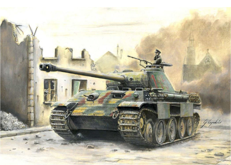 Italeri 510015752 1: 56, 28 mm German SdKfz. 171 Panther Ausf. A Vehicle