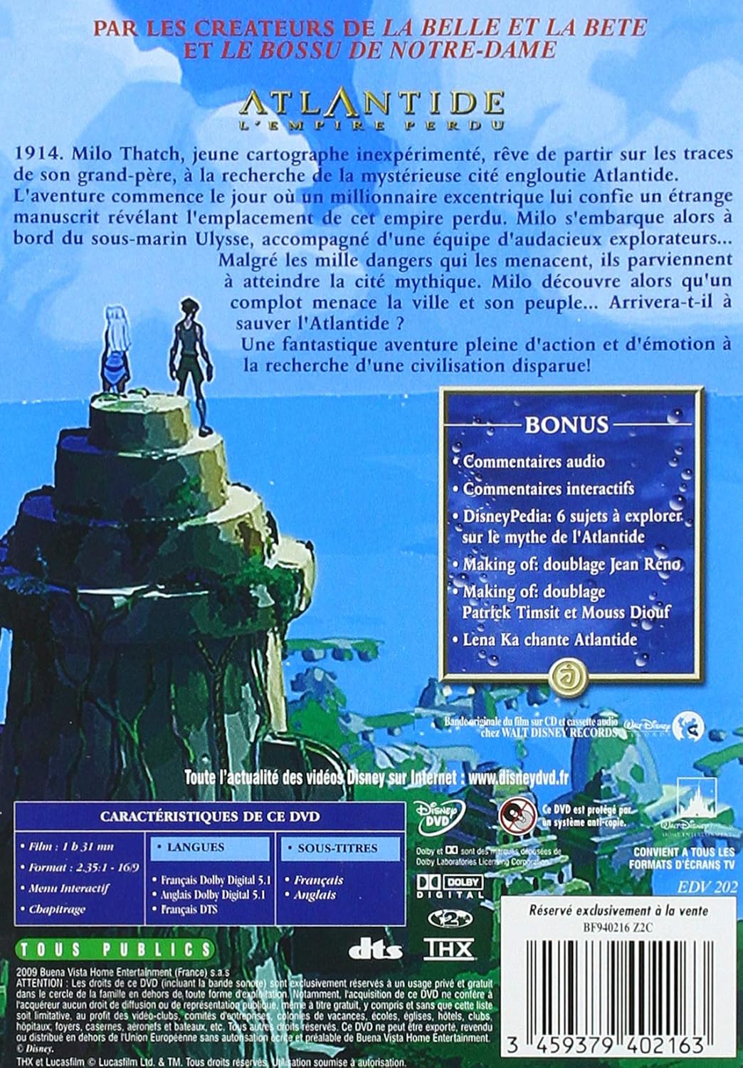 Atlantide, l'empire perdu