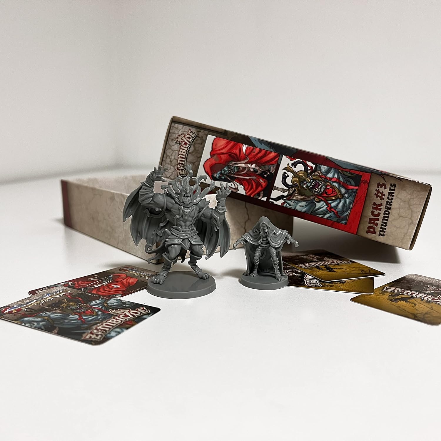 CMON - Edge Entertainment GUFPR08 Zombicide: Thundercats Pack 3 Multilanguage Miniatures Set, Includes Spanish