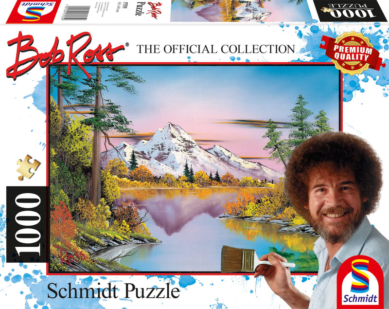 Schmidt | Bob Ross: Reflections (1,000 pieces) | Jigsaw Puzzle | Ages 12+