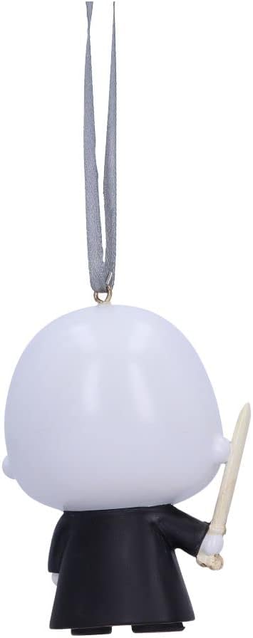 Nemesis Now Harry Potter Voldemort Hanging Ornament 7.5cm, Resin, Grey, Officially Licensed Harry Potter Merchandise, Cute Voldemort Design, Cast in the Finest Resin, Expertly Hand-Painted