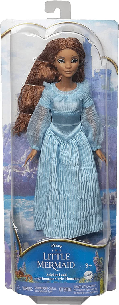 Mattel Disney La Sirenita Ariel sirena Muñeca con vestido de volantes, juguete +3 años (HLX09